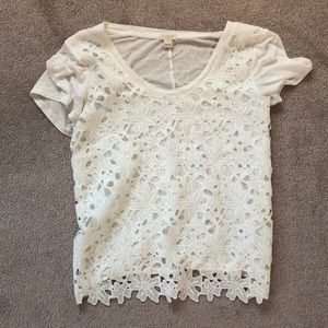 Lace Flower T-Shirt